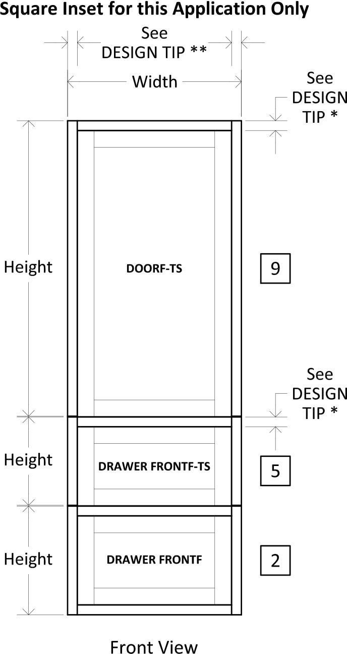 Specsheet App Panel Refrigeration Door Drawer Tall 4