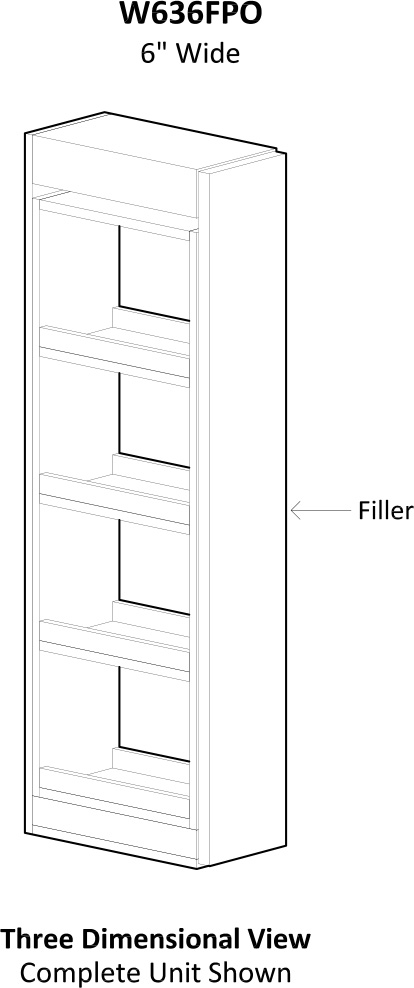 Specsheet Cabinet Pullout Wall Filler 6