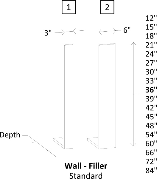 Specsheet Filler Wall