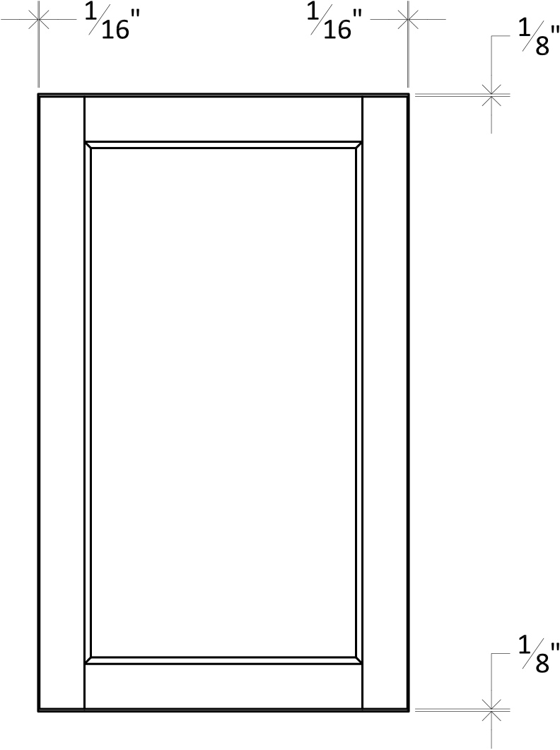 Specsheet Frameless Reveals Wall