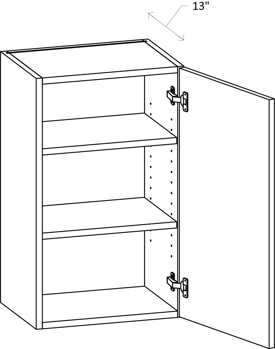 Specsheet Frameless Wall Cabinet Construction 1