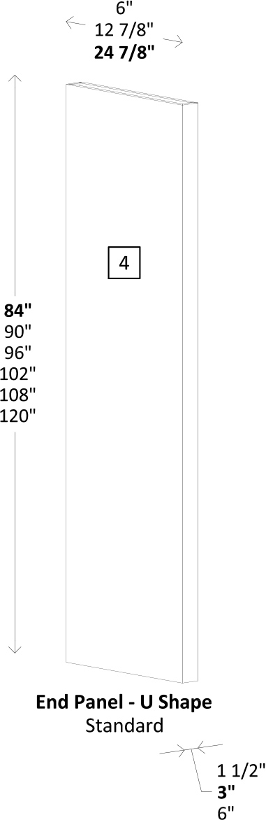 Specsheet Utility End Panel 4