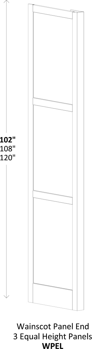 Specsheet Utility End Panel J Shape 3